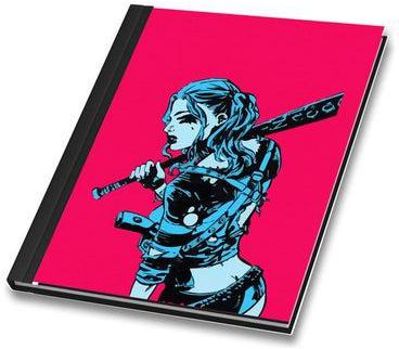 A4 Size Harley Quinn Binded Notebook Multicolour