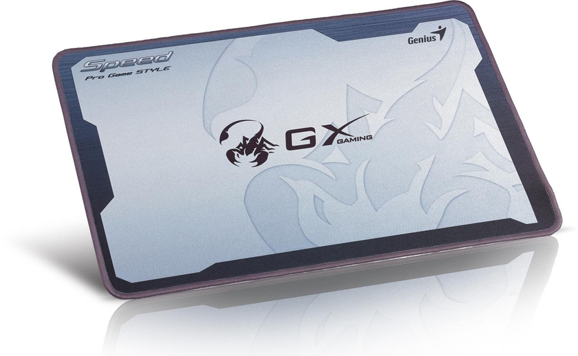 GX GX-Speed Silver Gray White Edition Mouse Pad