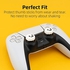 GeekShare Cute Ghost Playstation 4/5 Controller Thumb Grips, Soft Silicone Thumbsticks Cover Set Compatible with Switch Pro Controller and PS4 PS5 Controller, 2 Pair / 4 Pcs [video game] [video game]