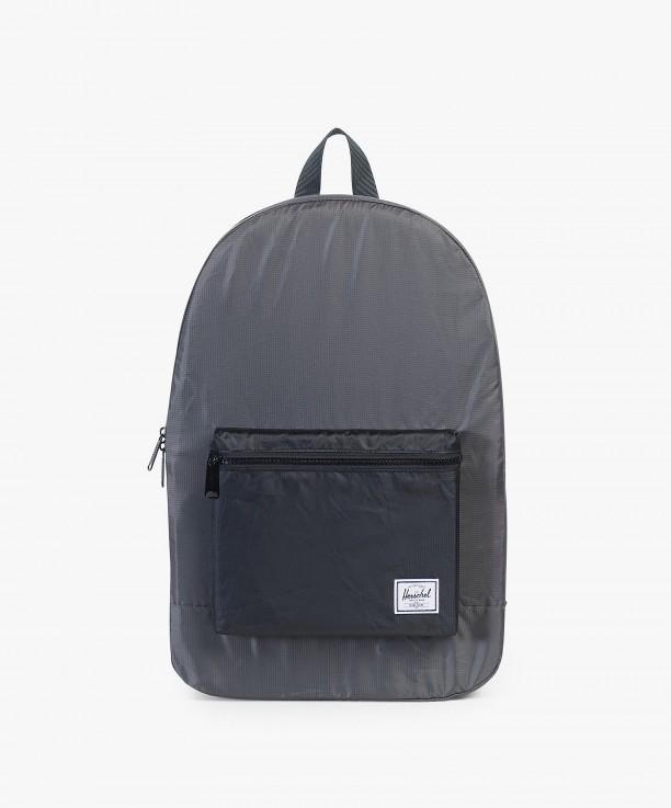 Grey and Black Packable Daypack