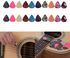 20 Pieces /pack Colorful Celluloid Guitar Picks for Bass Electric Acoustic Guitars (Colors & Thickness Random Delivery)