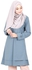 Kime Hana Front Zip Tunic Blouse B12989 - 2 Sizes (6 Colors)