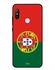 غطاء حماية واقٍ لهاتف شاومي ريدمي نوت 6 بلون علم البرتغال