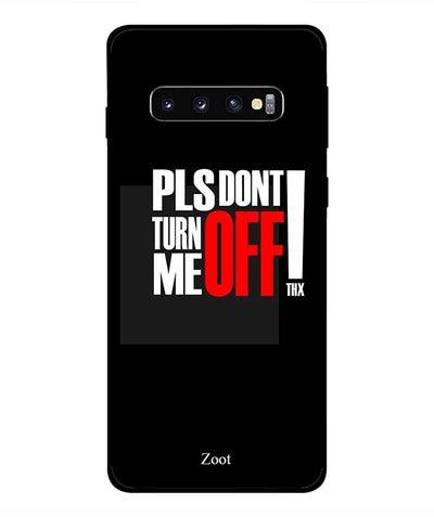Case Cover For Samsung Galaxy S10 black