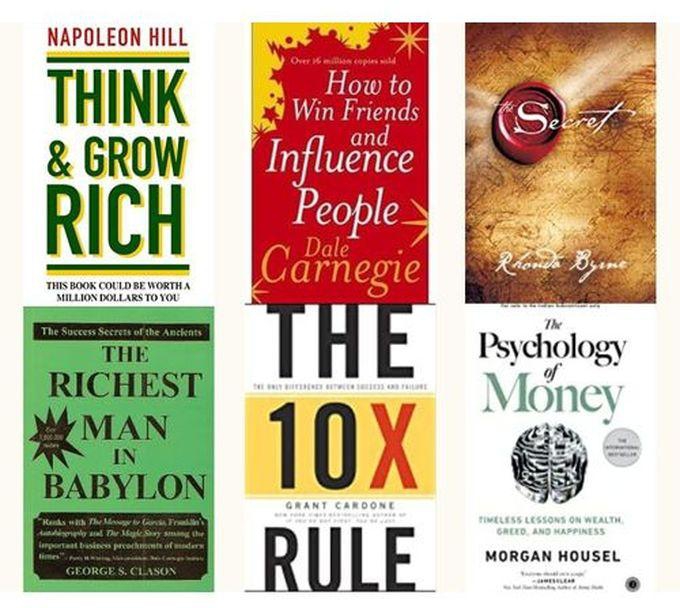 Best Personal Transformation Books Combo (Mind + Finance) (Think And Grow Rich, How To Win Friends And Influence People, The Secret, The Richest Man In Babylon, The 10X Rule, The Psychology Of Money)