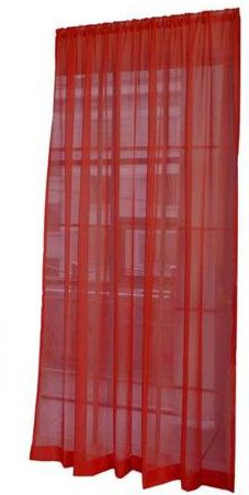 Living Room Window Curtain Red 35x2x20centimeter