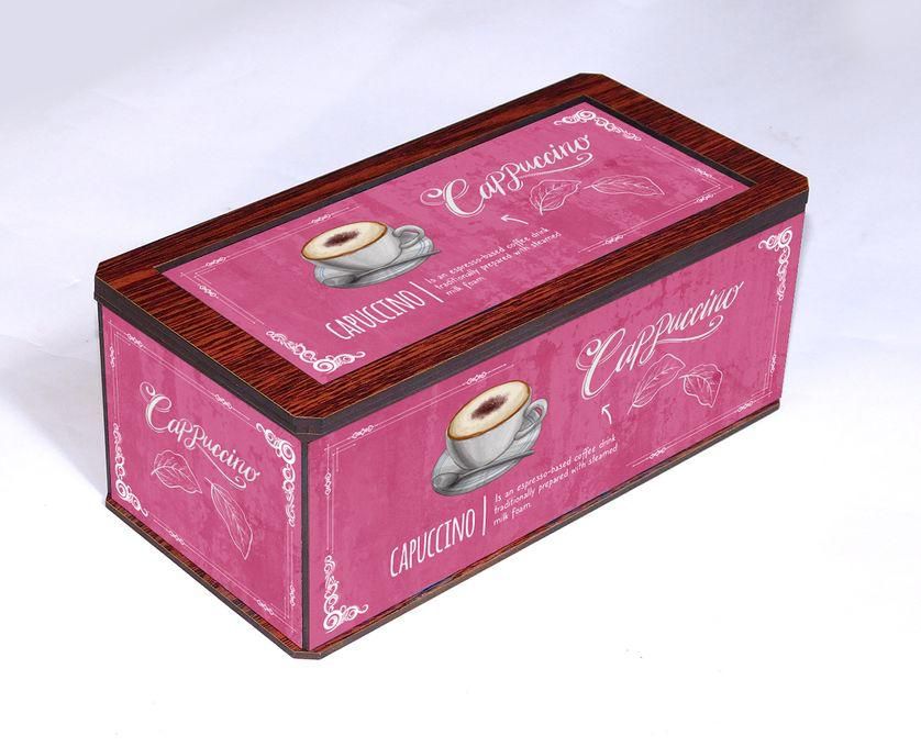 Coffee Box - Tea Box - 20 X 10 X 8 Cm