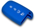 Car Key Cover Silicon for KIA Blue