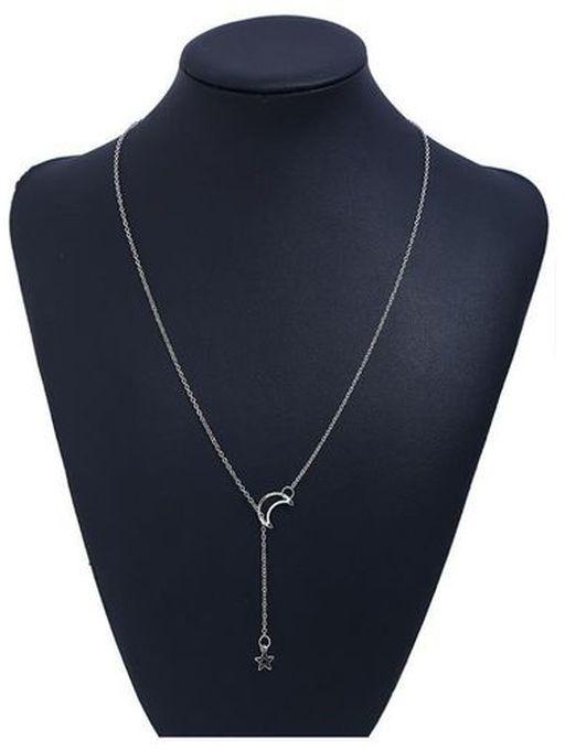 Non Tarnish Silver Fashionable Women Chain Necklace Gift Idea