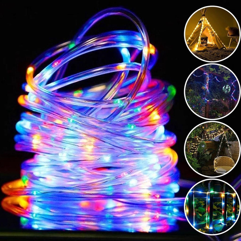 Lights Lampu Raya LED Tube Rope Led Strip Christmas Decoration Lights