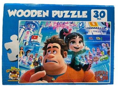 Wooden Puzzle - 30 Pieces wreck it ralph