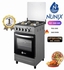 Nunix Free Standing 4 Gas Burner Cooker With Rotisserie Oven