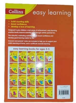 Counting Ages 3-5, Collins Easy Learning