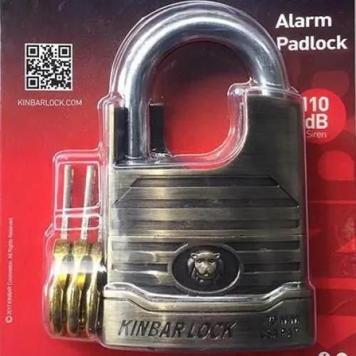 Kinbar Padlock Alarm Alarm High Quality Alarm Lock Siren Padlock For Home % Office Security