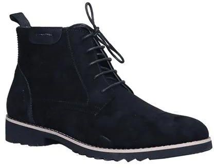 Men Casual Official Formal Business Ankle Boots Normal Fitting Rubber Sole PU Suede Leather Sizes 39-45 Lace Up Boots Generic All Weather Boots Colour Black Anti Slip Design