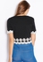 Embroidered Crop T-Shirt