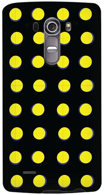 Stylizedd LG G4 Premium Slim Snap case cover Matte Finish - Yellow Dots