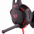 Kotion Each Gaming On Ear Headphones with Built-in Microphone, Black and Red - G2100