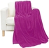 Flannel Fleece Blankets by Ai-Fie-Gee king size, Purple Fleece