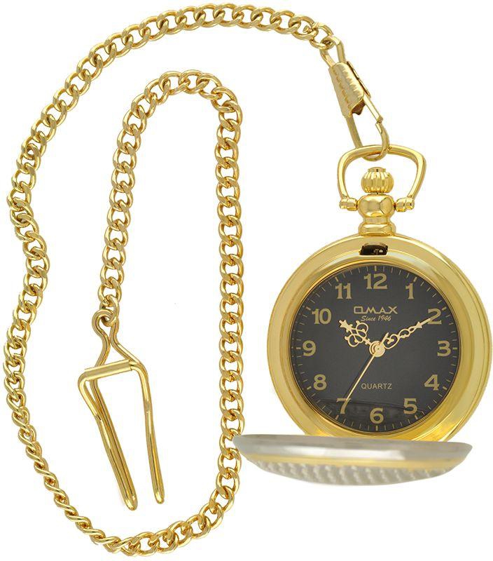 Omax Pocket Watch for Unisex , Analog , Metal , Gold , OMPC0029N022