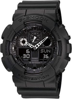 Casio G-Shock - Mens Resin Analog _ Digital Wrist Watch - GA-100-1A1DR