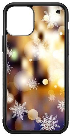 Protective Case Cover For Apple iPhone 11 Pro Max Snow (Black Bumper)