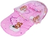 Aworky Limited Portable & Foldable Baby Bassinet /net- Pink
