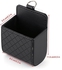 Car Storage Bag, PU Leather Car Air Vent Outlet Organizer, Mobile Phone Holder, Car Basket for Storage such as pen, cell phone, key, coin, cigarette, glasses, etc.