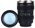 Camera Lens Vacuum Travel Coffee Mug With Lid