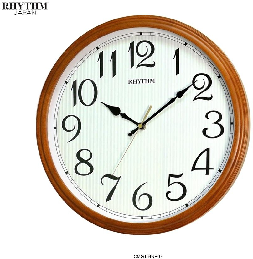 Rhythm CMG134 Wall Clock 100% Original &amp; New (2 Colors)