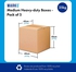 Markq [5 Pack] Medium Double Wall 100% Recyclable Corrugated Cardboard Moving Boxes with 25 KG Capacity, 45 x 45 x 45 cm Brown Carton for Packaging, Shipping and Storage, 5 ply