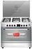 Get Royal Gas Master Chef Pro Gas Free Standing Cooker, 5 Gas Burners, 60×90 cm - Silver with best offers | Raneen.com