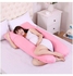 Cotton Maternity Pillow Cotton Pink 120x80centimeter