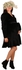 Oh9shop - Maternity Ruffled Velvet Black Dress - Black- Babystore.ae