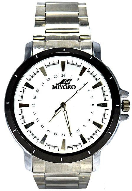 Miyoko MQ6028-SWH Stainless Steel Watch - Silver