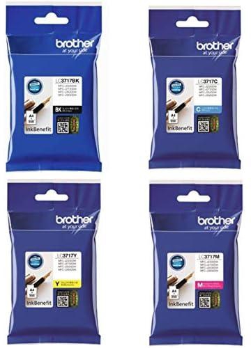 BROTHER LC3717 Ink Set for MFC-J2330DW, MFC-J2730DW, MFC-J3530DW and MFC-J3930DW