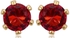 Fashion Gold Coated Earring Studs