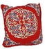 Red Geometrical Shapes Cushion