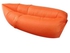 Portable Inflatable Air Bed Sofa Outdoor Beach Camping Sleeping Lazy Bag Orange