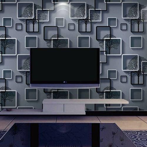 Exotic Wallpapers Grey Cedar 3D Effect Wallpaper - 5.3 SQM (Each Roll)