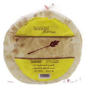 Buy Modern Bakery Lebanese Bread White Big Size 6pcs online at the best price and get it delivered across UAE. Find best deals and offers for UAE on LuLu Hypermarket UAE