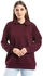 Women Closed Sweat Shirt With High Neck
