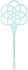 Get Joy Carpet racket, 60×26.5 cm - Turquoise with best offers | Raneen.com