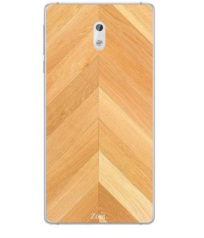 Protective Case Cover For Nokia 3 Bamboo Pattern