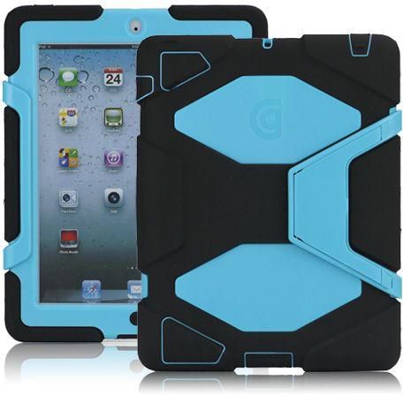 Griffin Survivor Case for iPad 2/3/4 Gen – Retail Packing – Black/Blue
