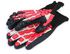 Anti Smashing Gloves For Climbing - Red/Black
