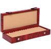 Laveri Leather New Designer Fashionable & Luxurious Ring Box Red