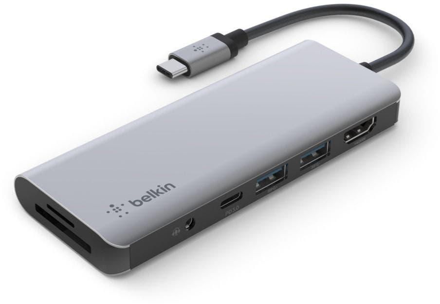 Belkin USB C Multiport 7 in 1 Hub Adapter