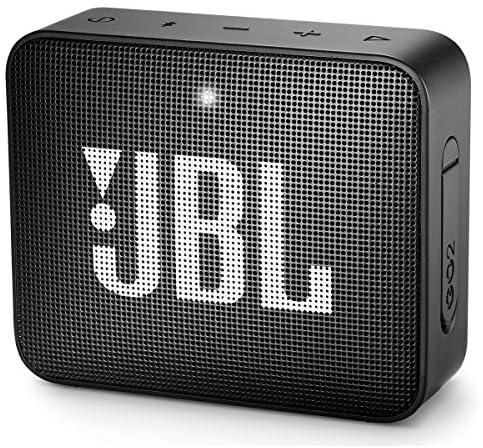 JBL GO 2 Portable Bluetooth Speaker, Black JBLGO2BLK, Regular