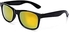 نظارة شمسية للجنسين بعدسات مرأة - صفراء